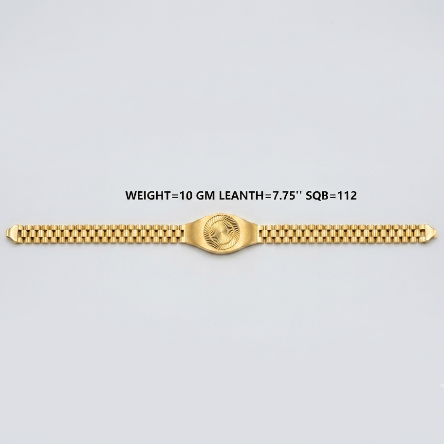 10gms Mens Paper Casting Bracelet