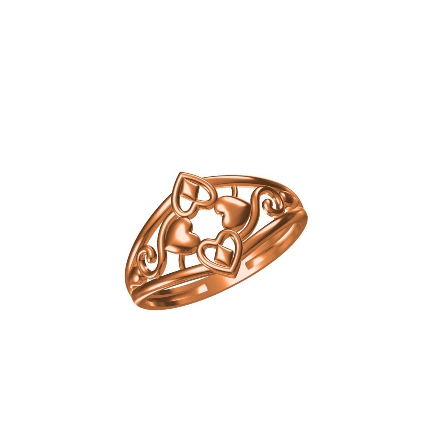 2gms Womens Paper Casting Ring SJLR- 7628 #BB