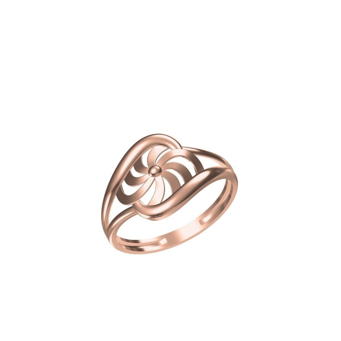 1.6gms Womens Paper Casting Ring SJLR- 8536 #BB