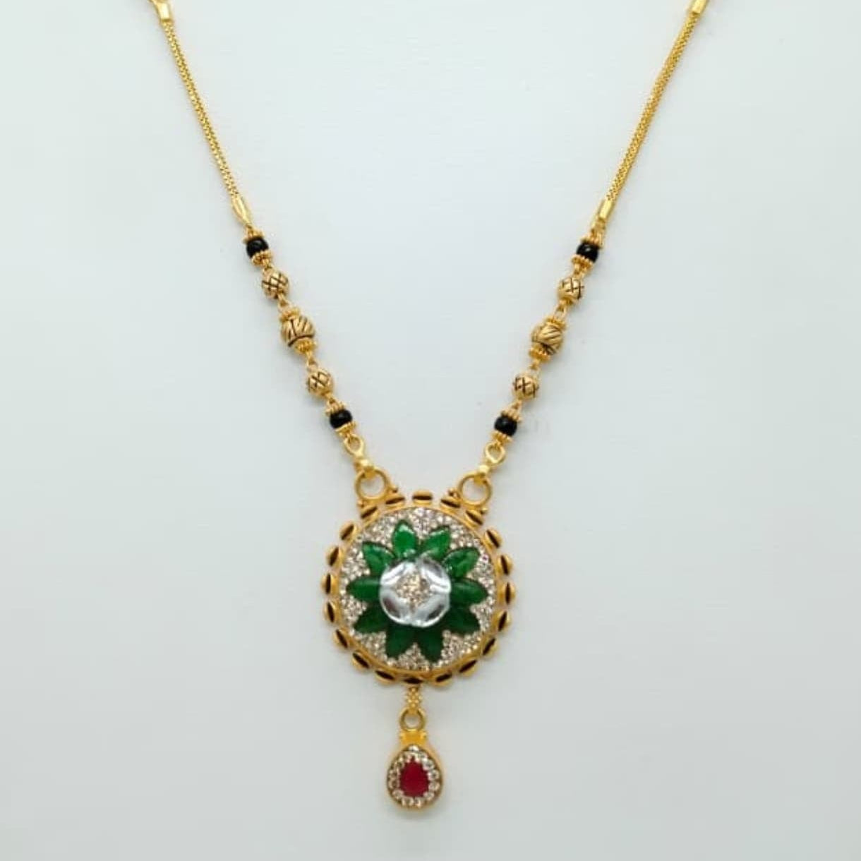 15gms Short Mangalsutra with pendant