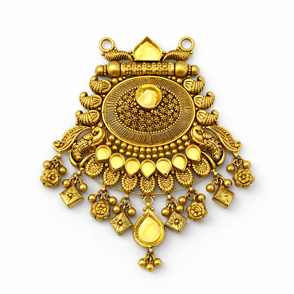 15gms Antique Mangal Sutra pendant