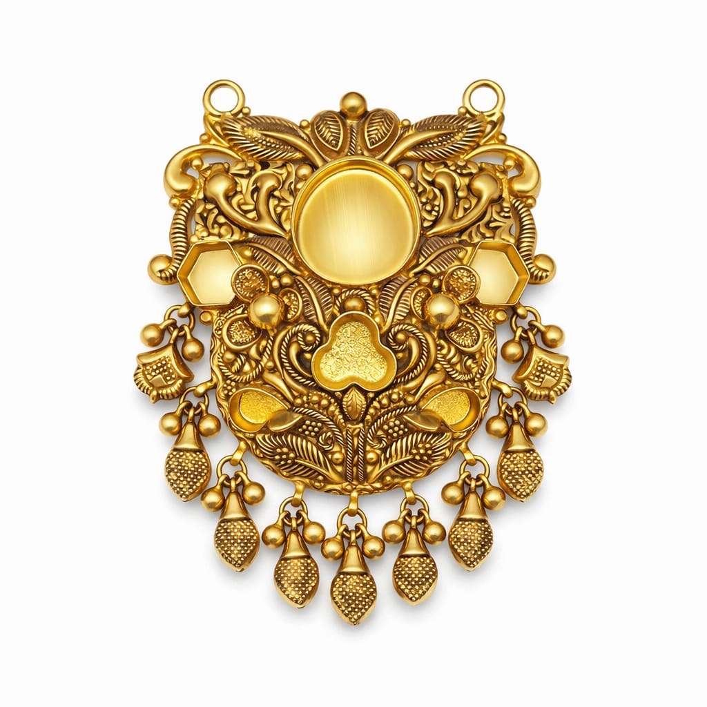 15gms Antique Mangal Sutra pendant
