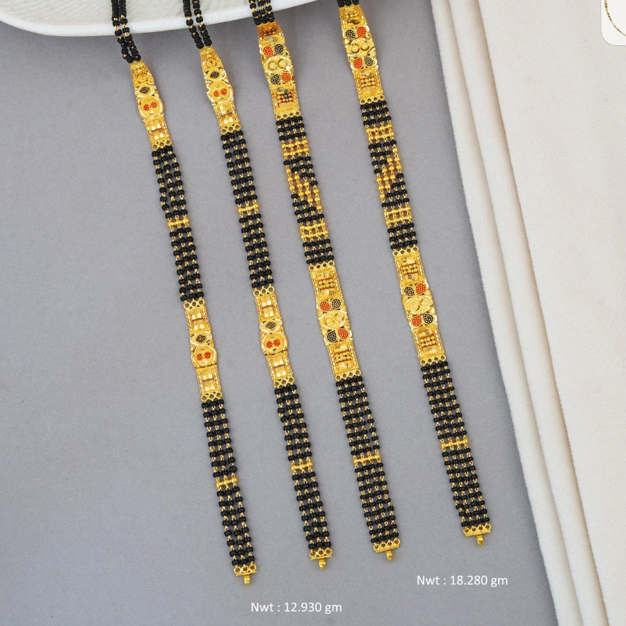 15gms Short Mangalsutra without pendants
