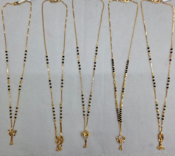 Short Mangalsutra with small pendant