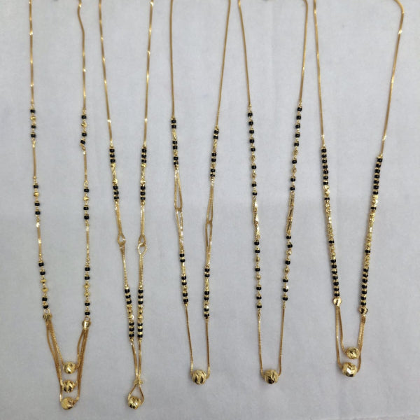 Short Mangalsutra with ball pendant