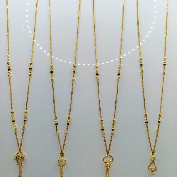 Short Mangalsutra with small pendant