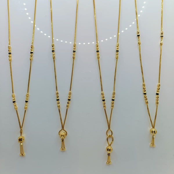 Short Mangalsutra with ball pendant