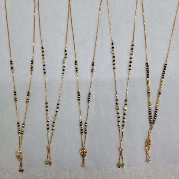Short Mangalsutra with small pendant