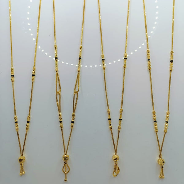 Short Mangalsutra with ball pendant