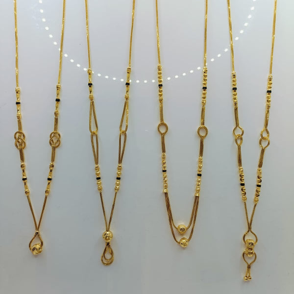 Short Mangalsutra with ball pendant