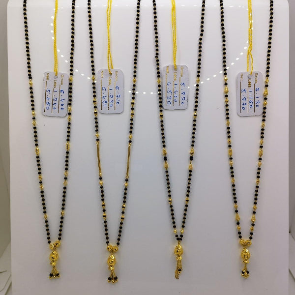 Short Mangalsutra with small pendant