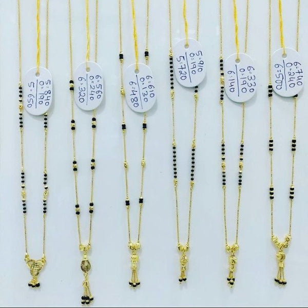 Short Mangalsutra with small pendant