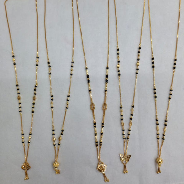 Short Mangalsutra with small pendant