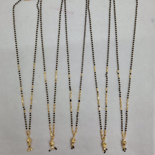 Short Mangalsutra with ball pendant