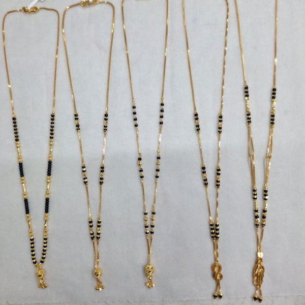 Short Mangalsutra with small pendant