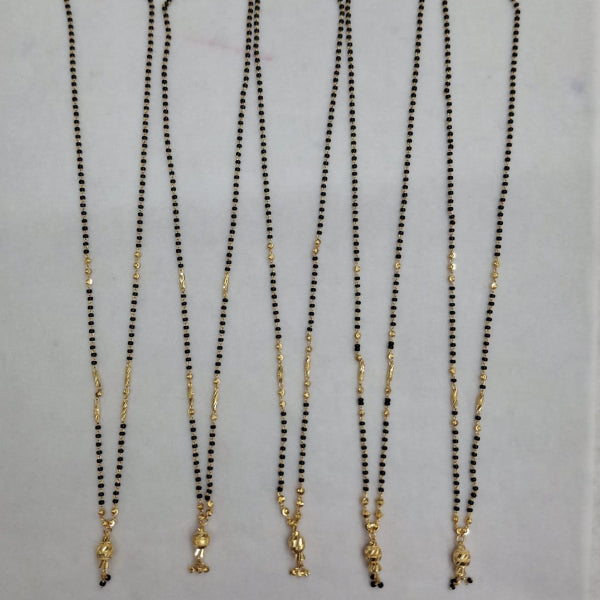 Short Mangalsutra with ball pendant