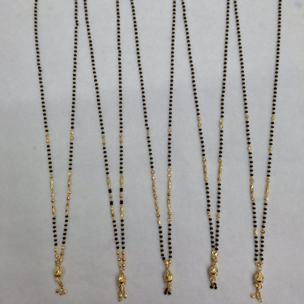 Short Mangalsutra with ball pendant