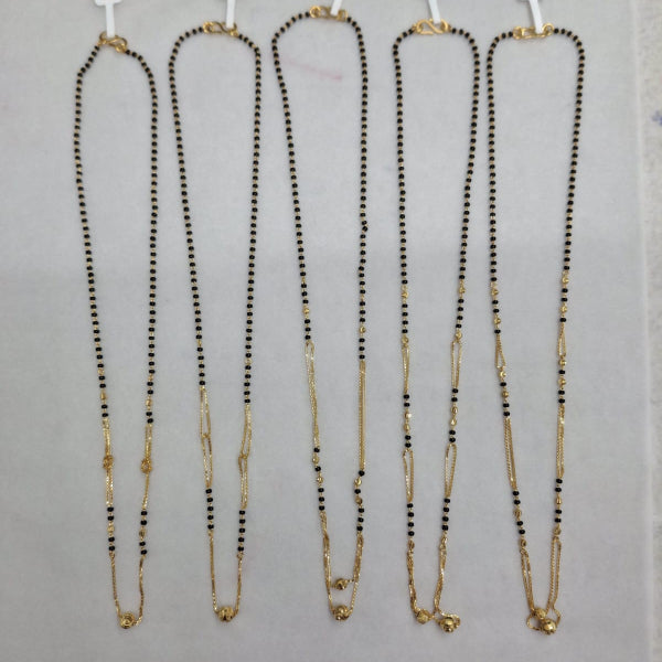 Short Mangalsutra with ball pendant