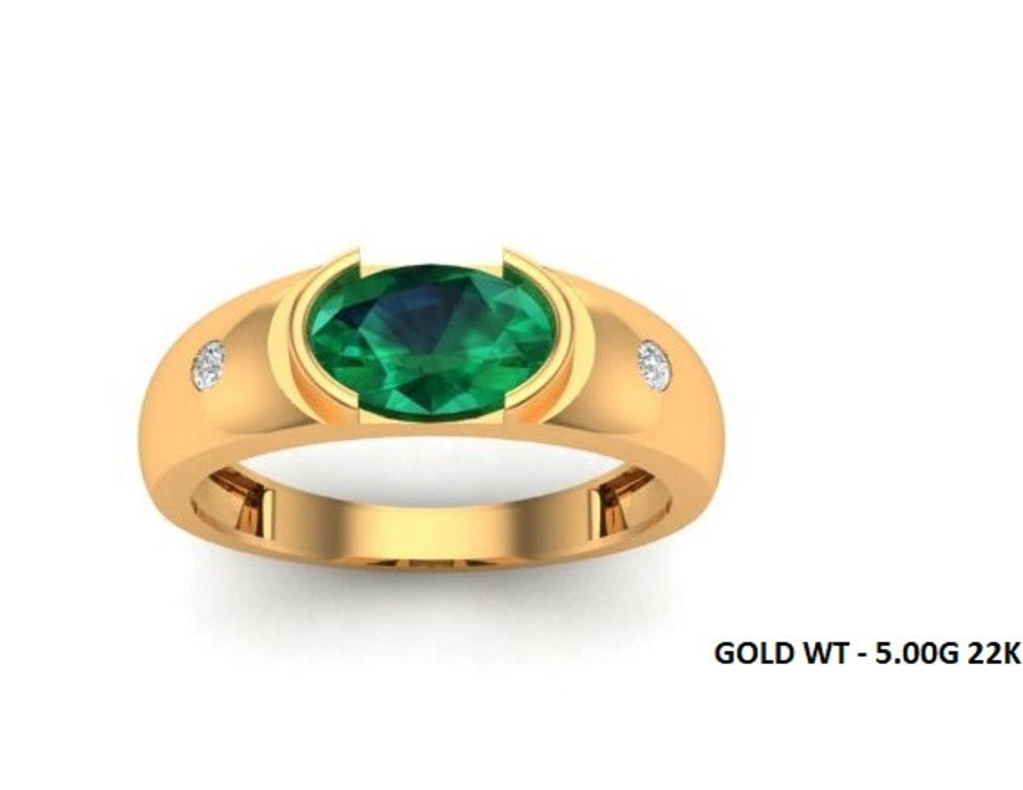 Casting Stone Ring #0105