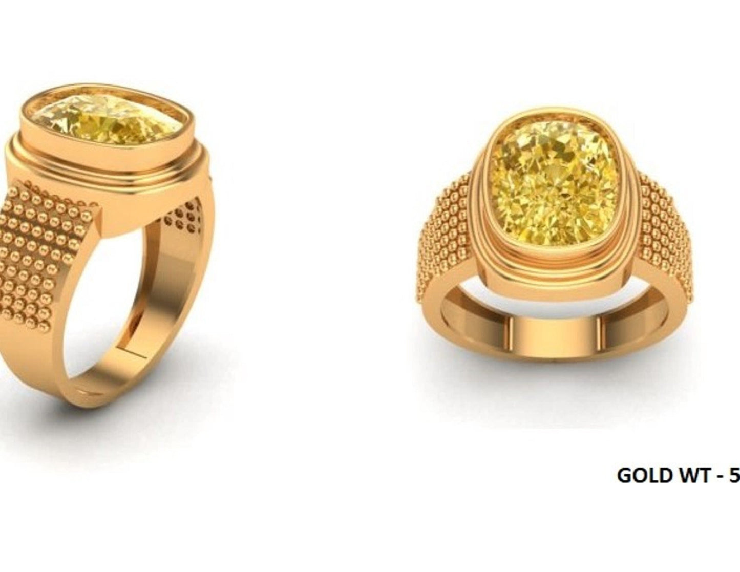 Casting Stone Ring #0107