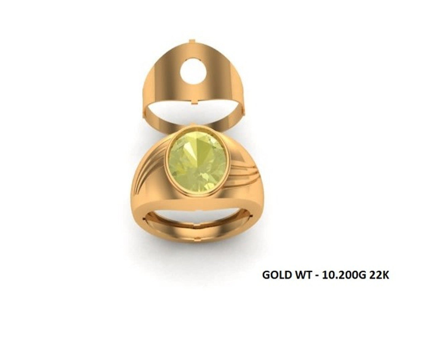 Casting Stone Ring #0108