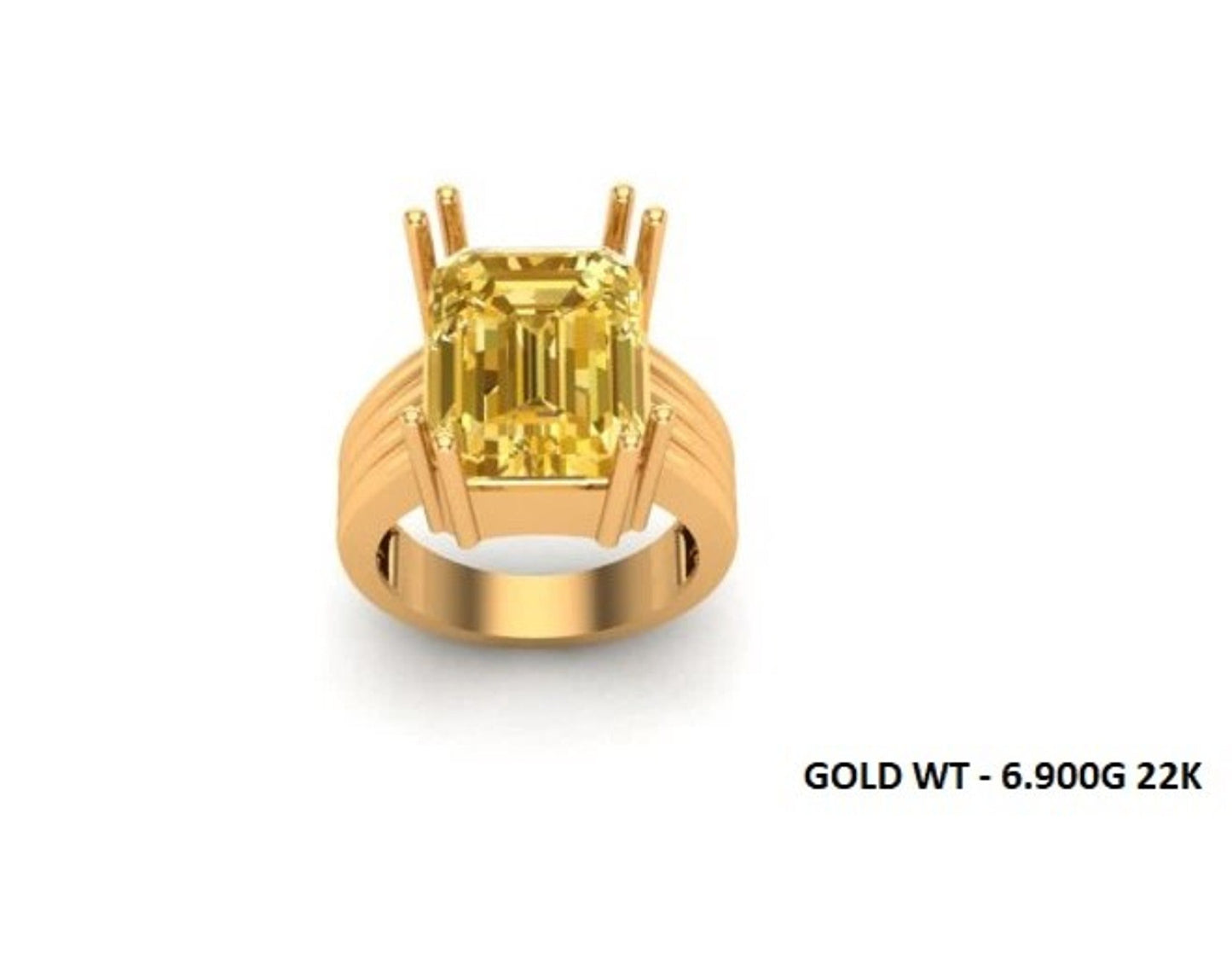 Casting Stone Ring #0110