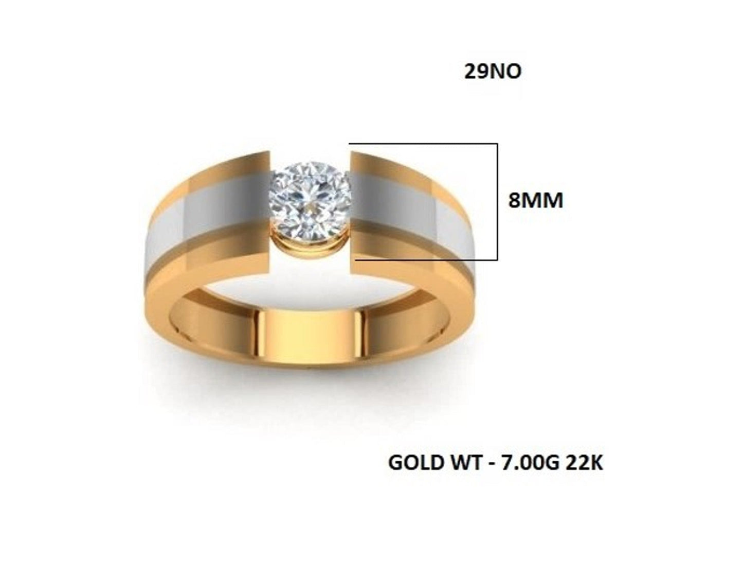 Casting Stone Ring #0115