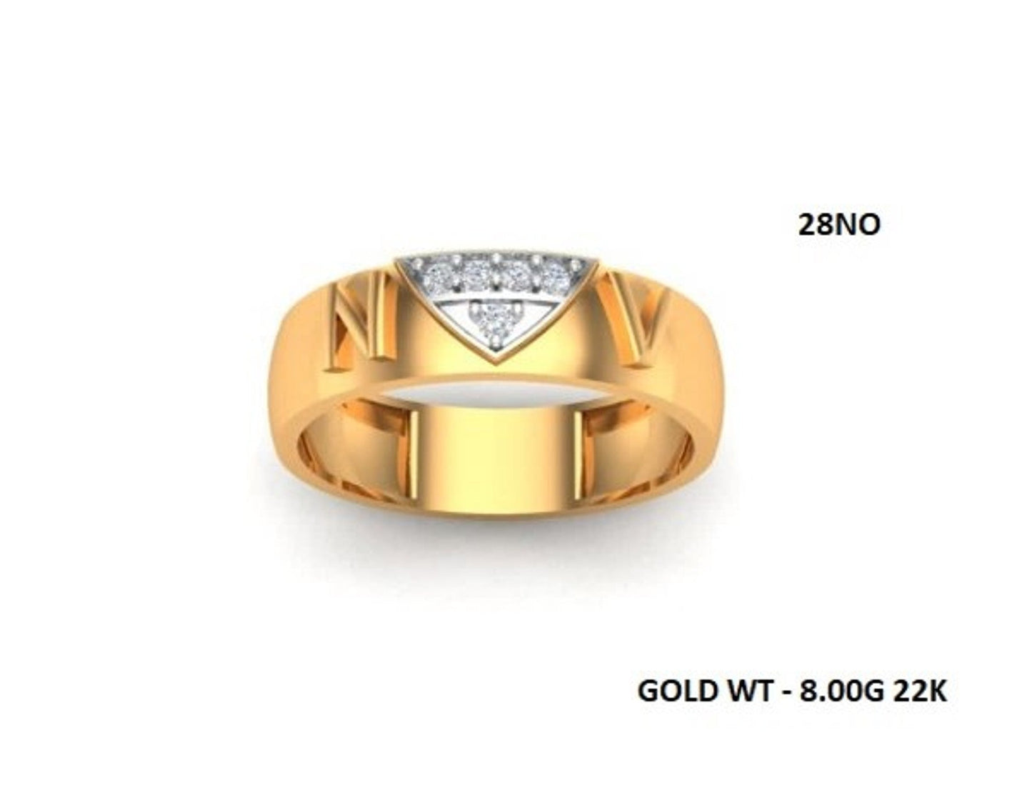 Casting Stone Ring #0117