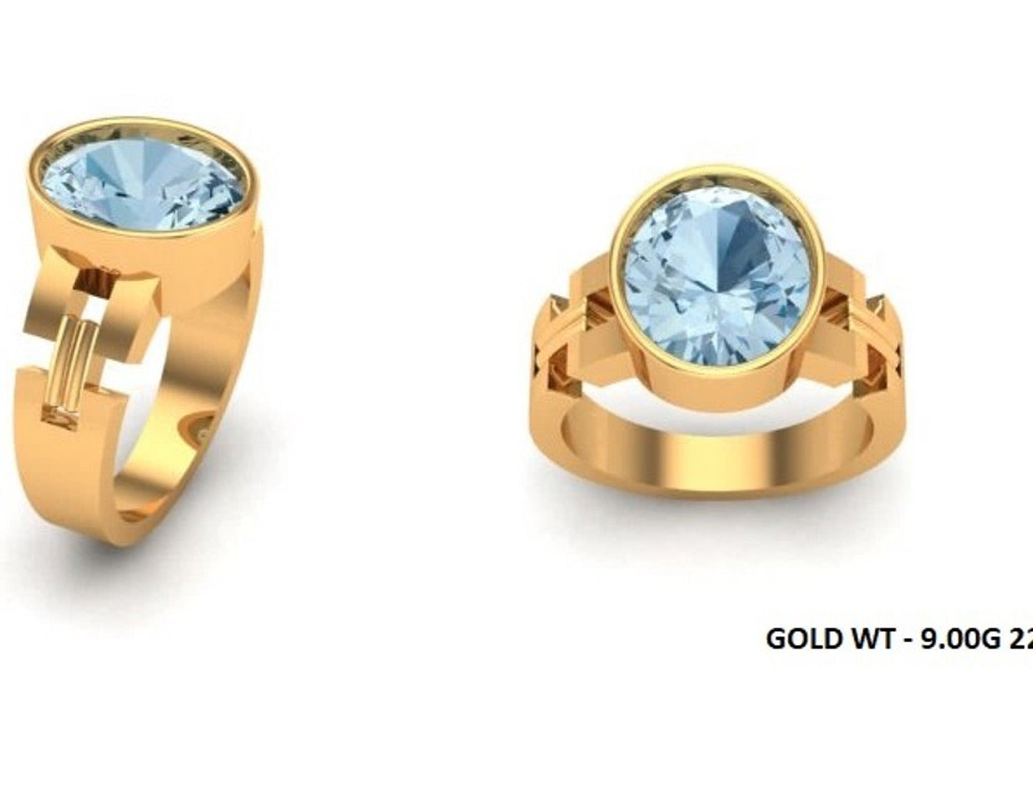 Casting Stone Ring #0121