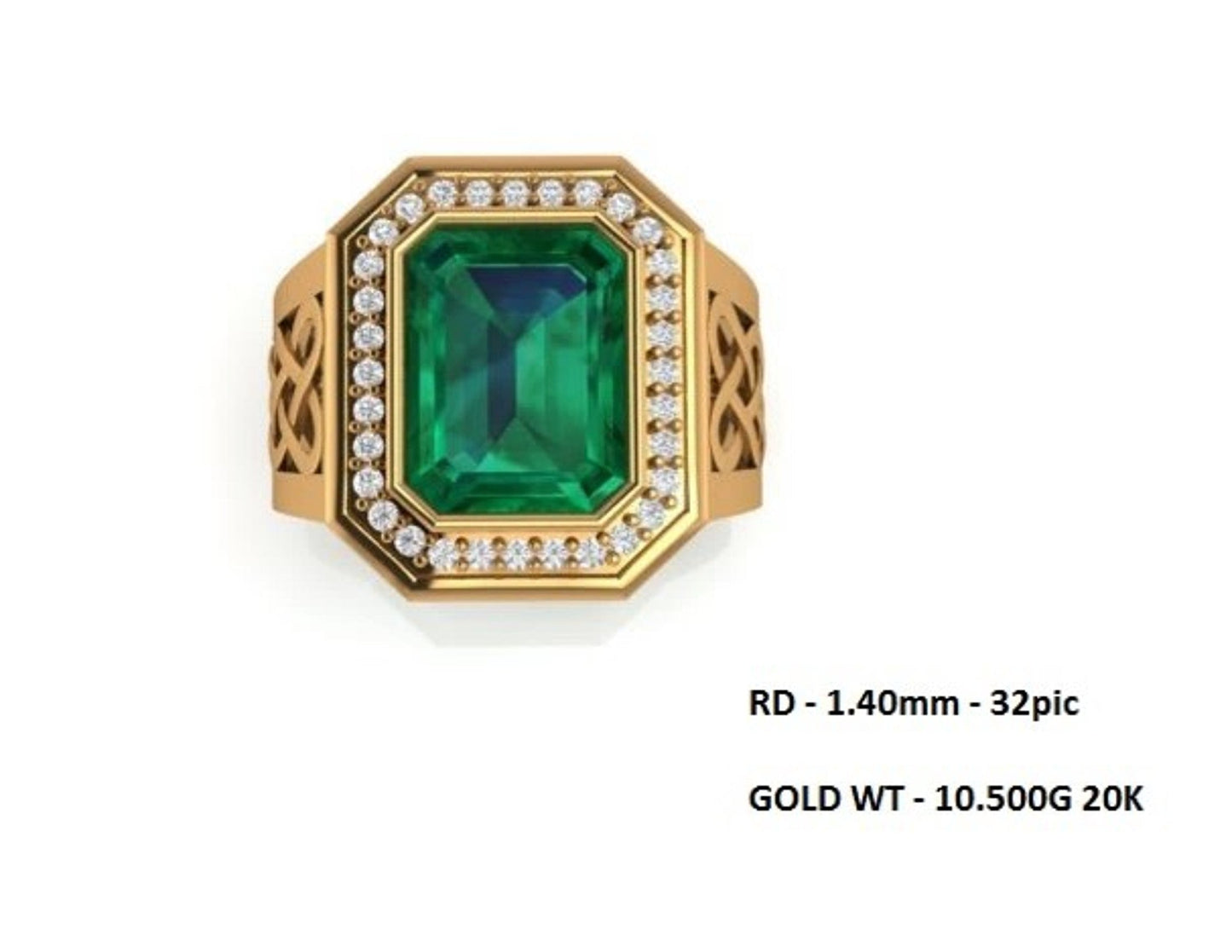Casting Stone Ring #015