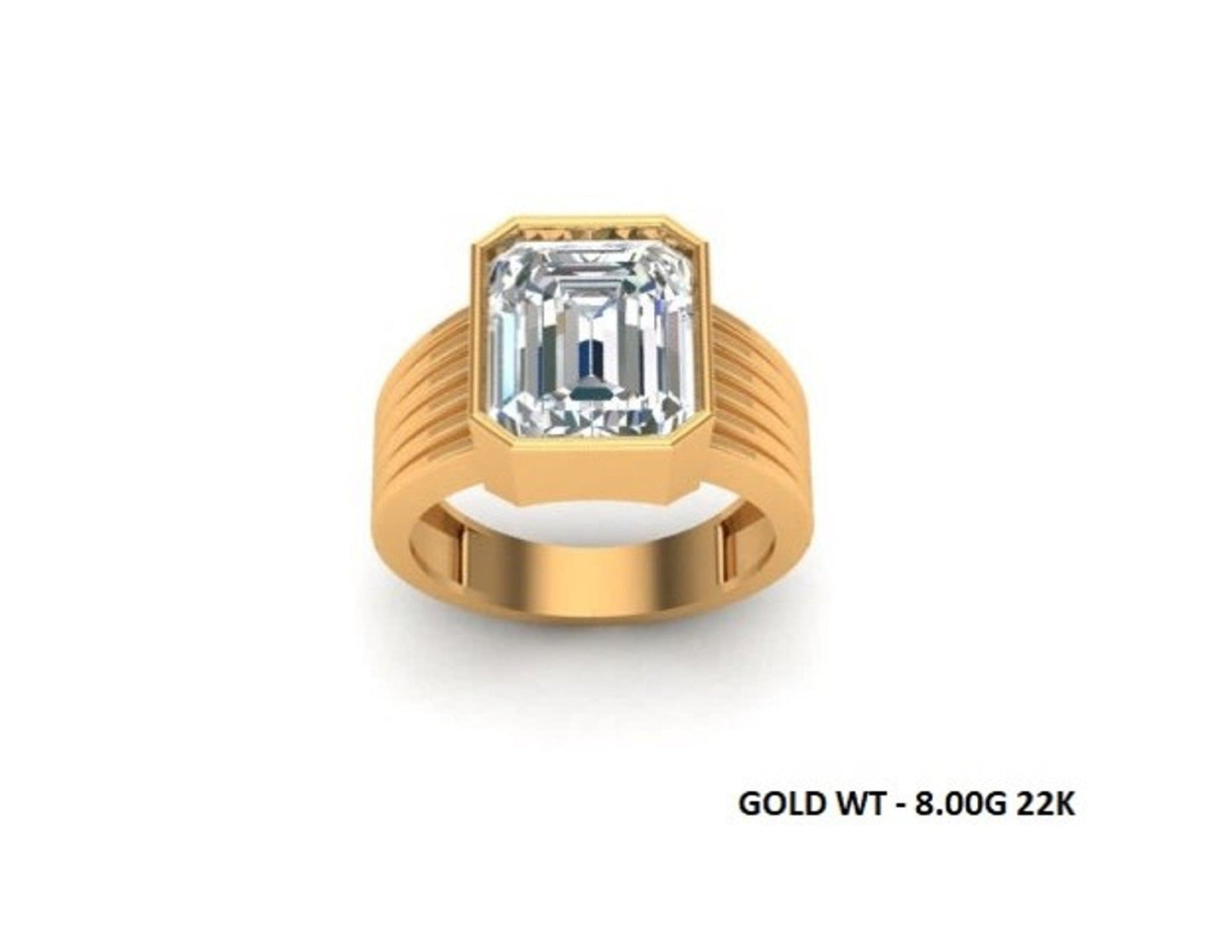 Casting Stone Ring #0156