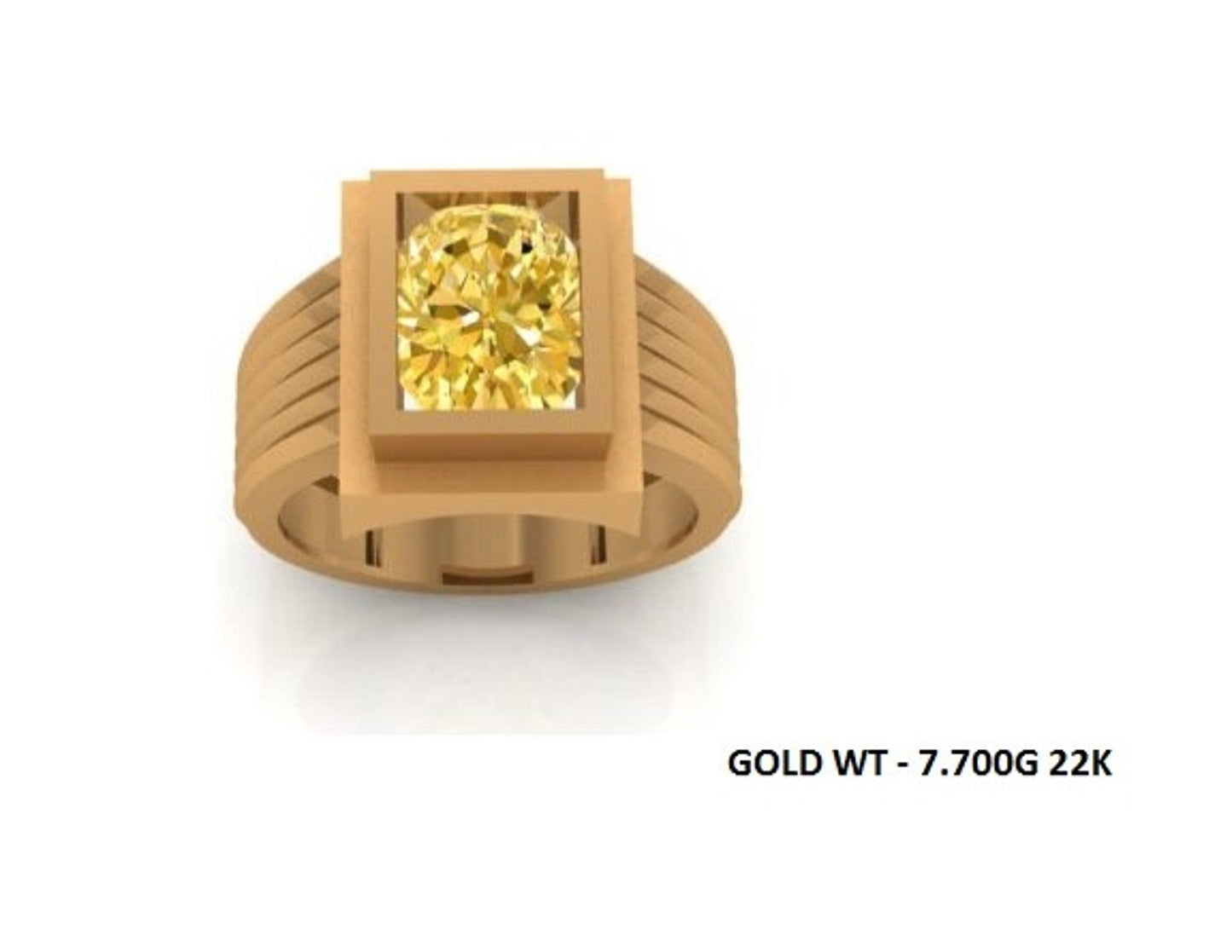 Casting Stone Ring #017