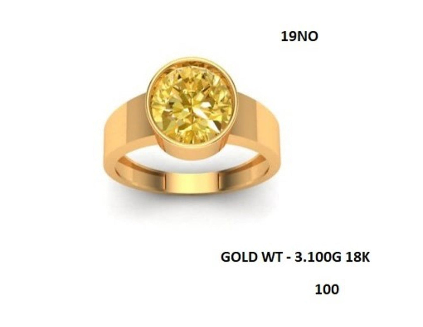 Casting Stone Ring #0175