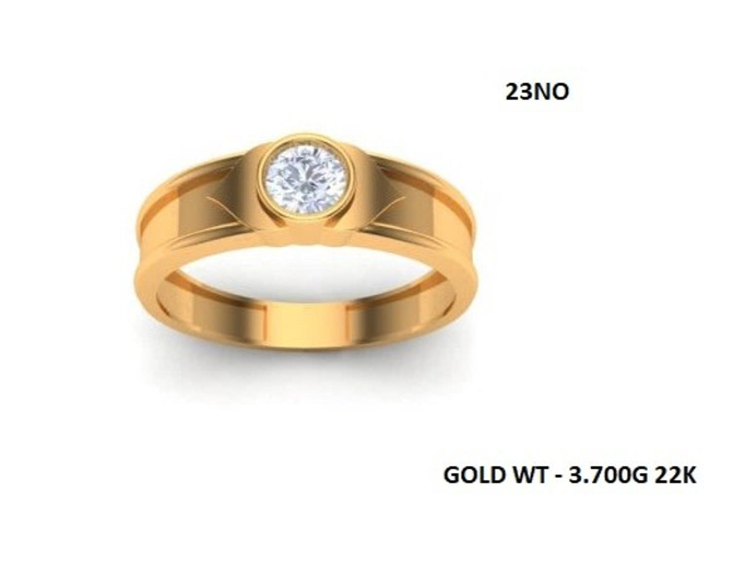 Casting Stone Ring #0176