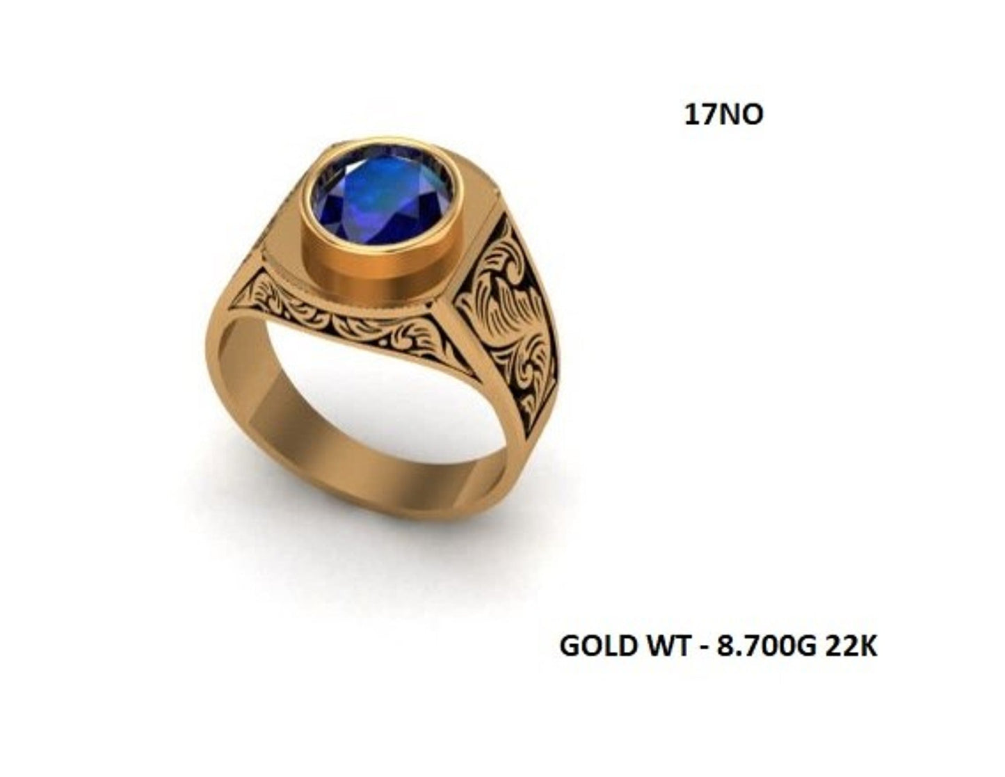Casting Stone Ring #0178