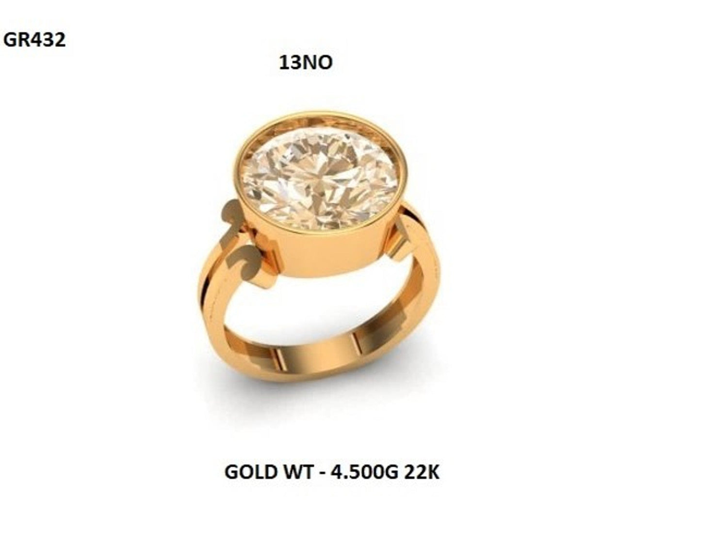 Casting Stone Ring #0184