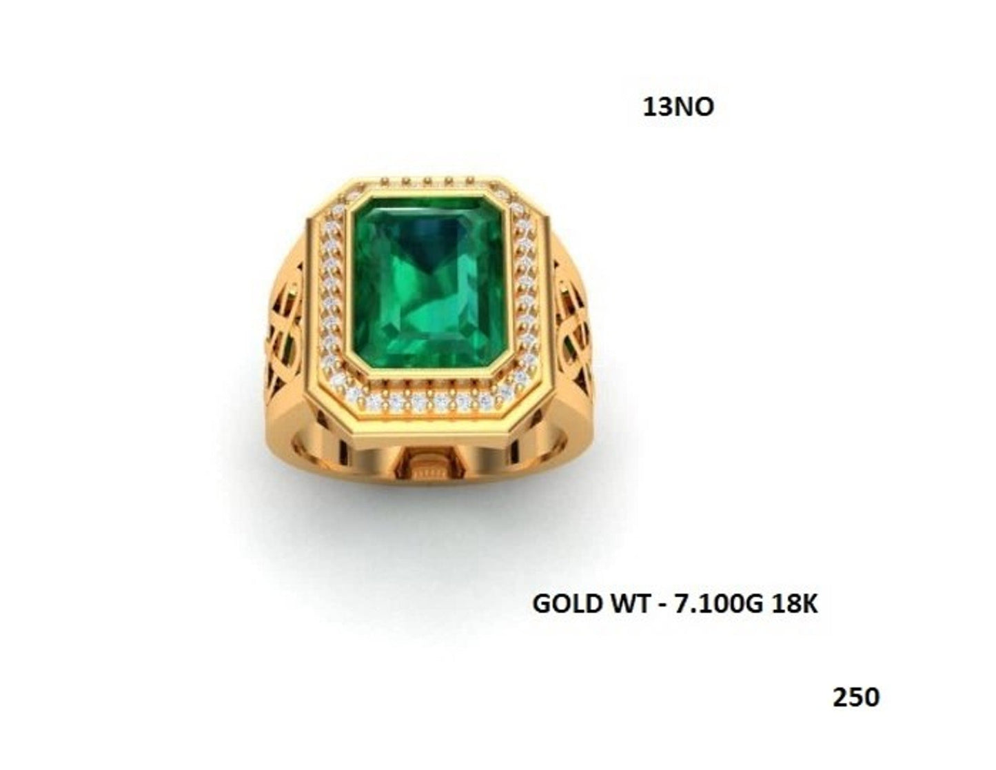 Casting Stone Ring #0189