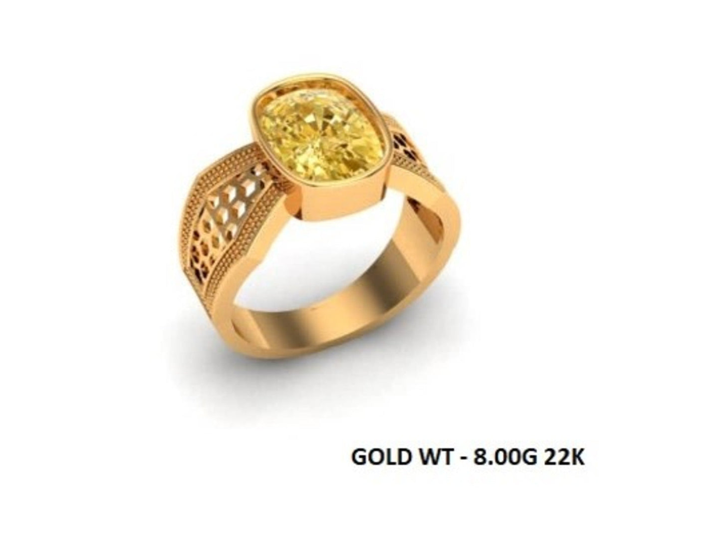 Casting Stone Ring #0202