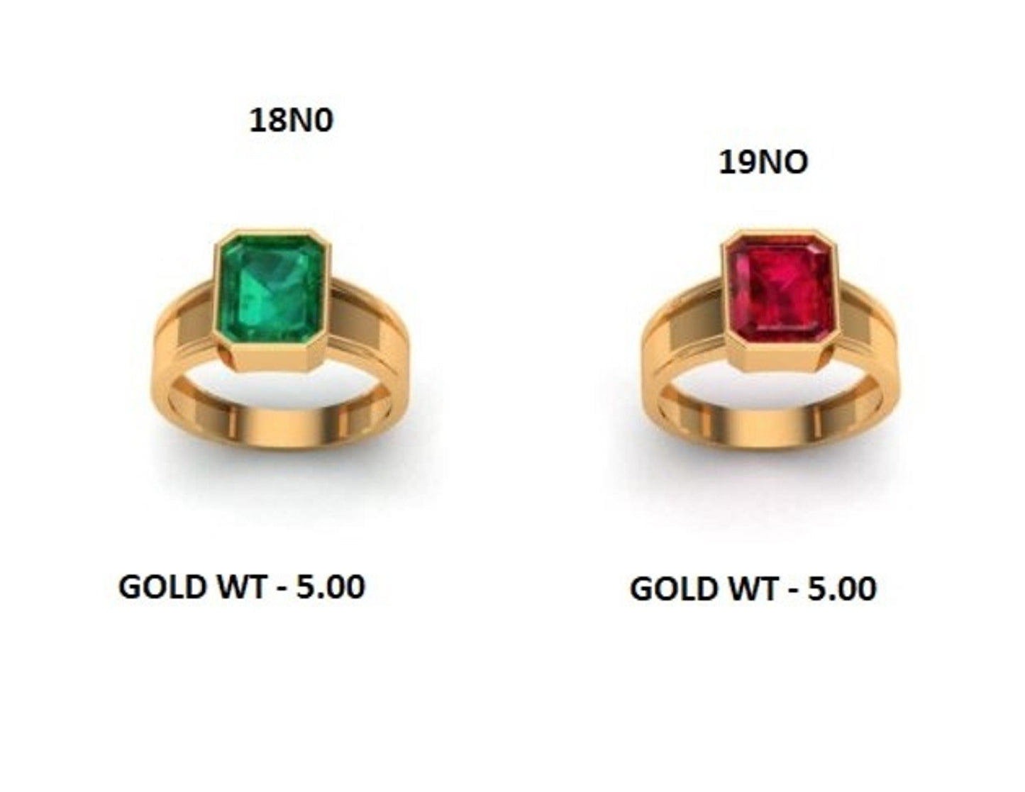 Casting Stone Ring #0211