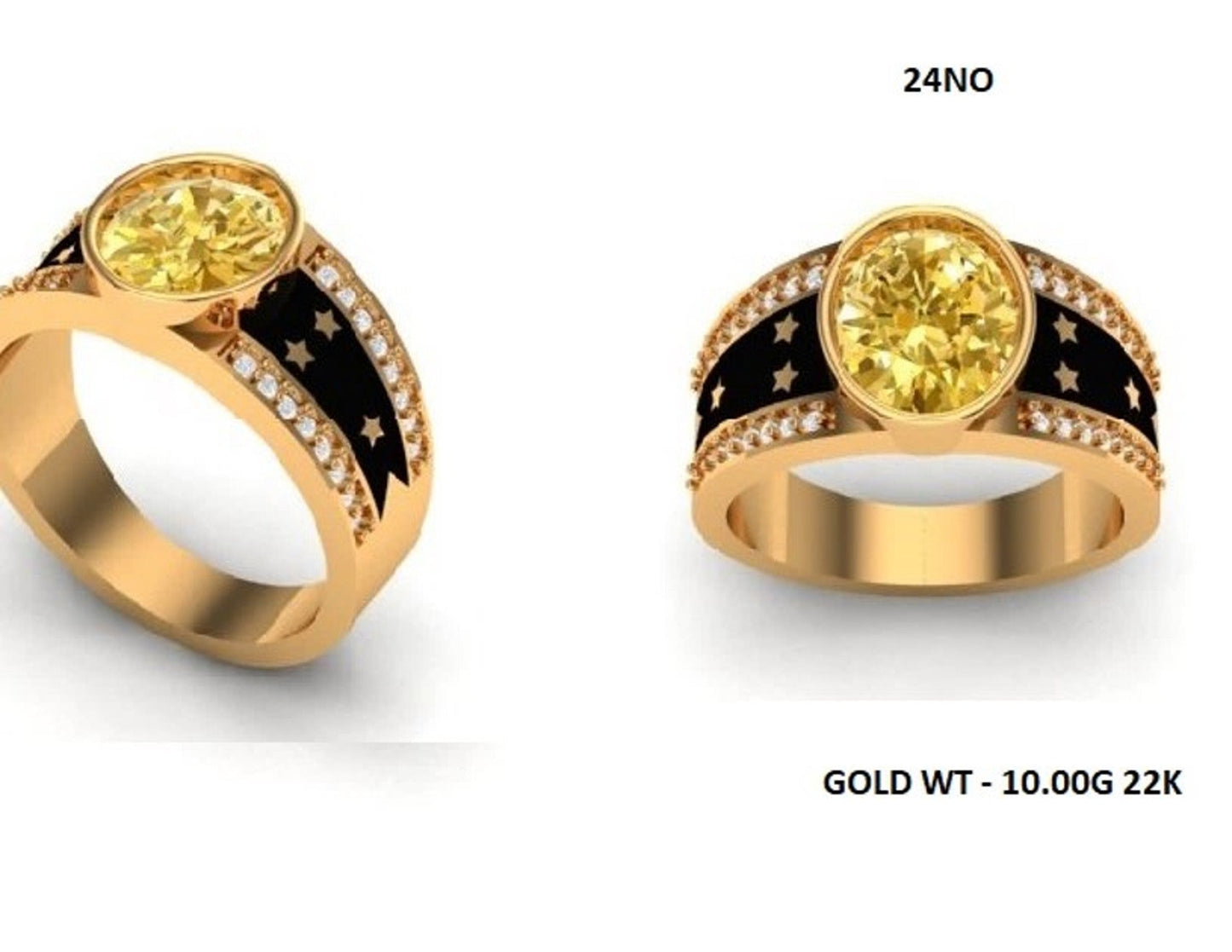 Casting Stone Ring #0212