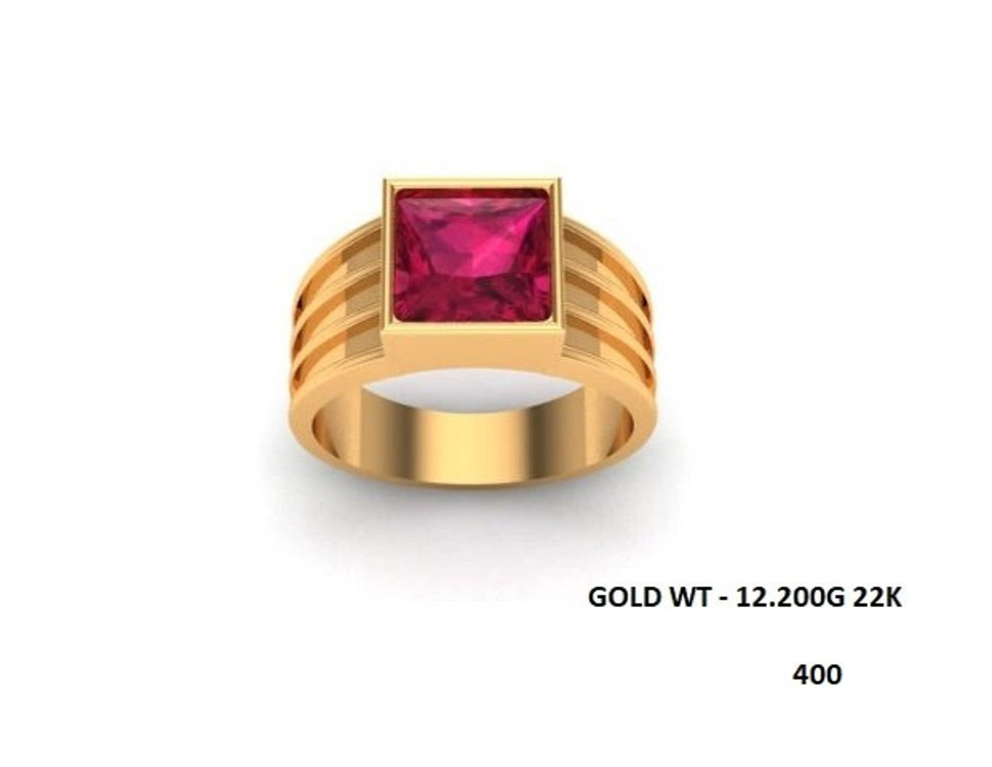 Casting Stone Ring #0213