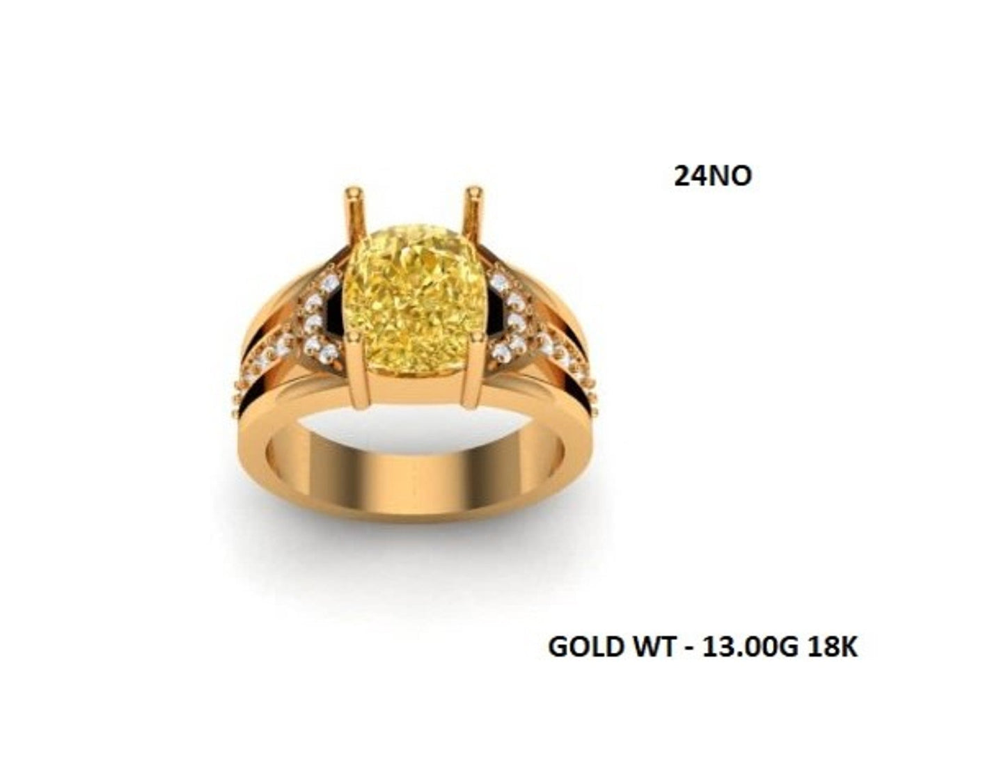 Casting Stone Ring #0224