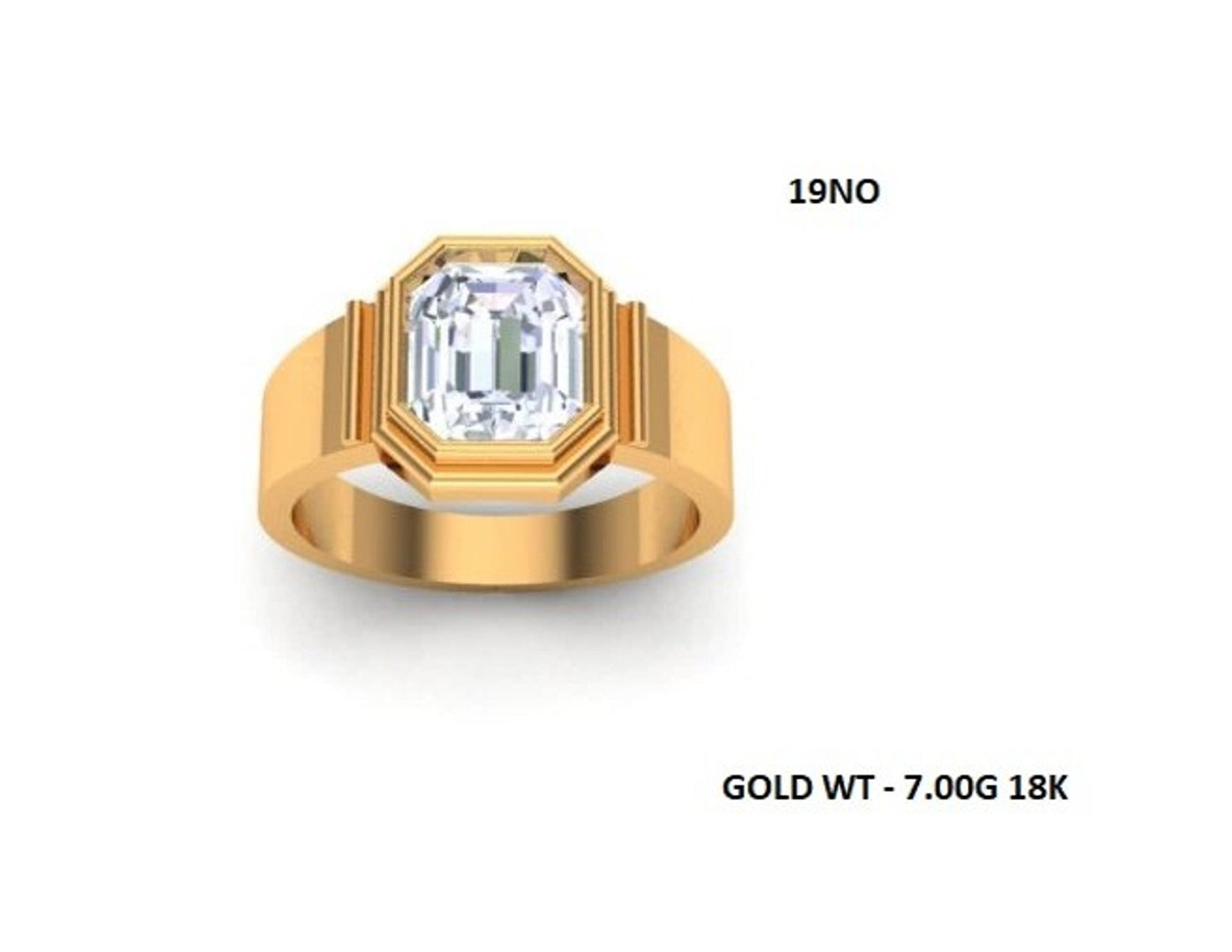 Casting Stone Ring #0226