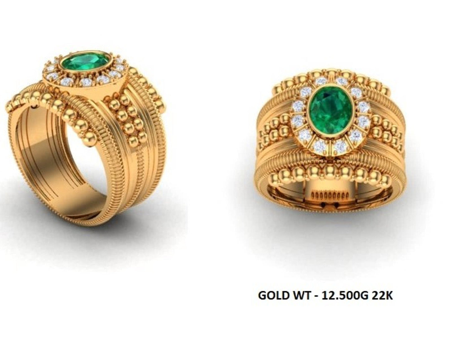 Casting Stone Ring #0231