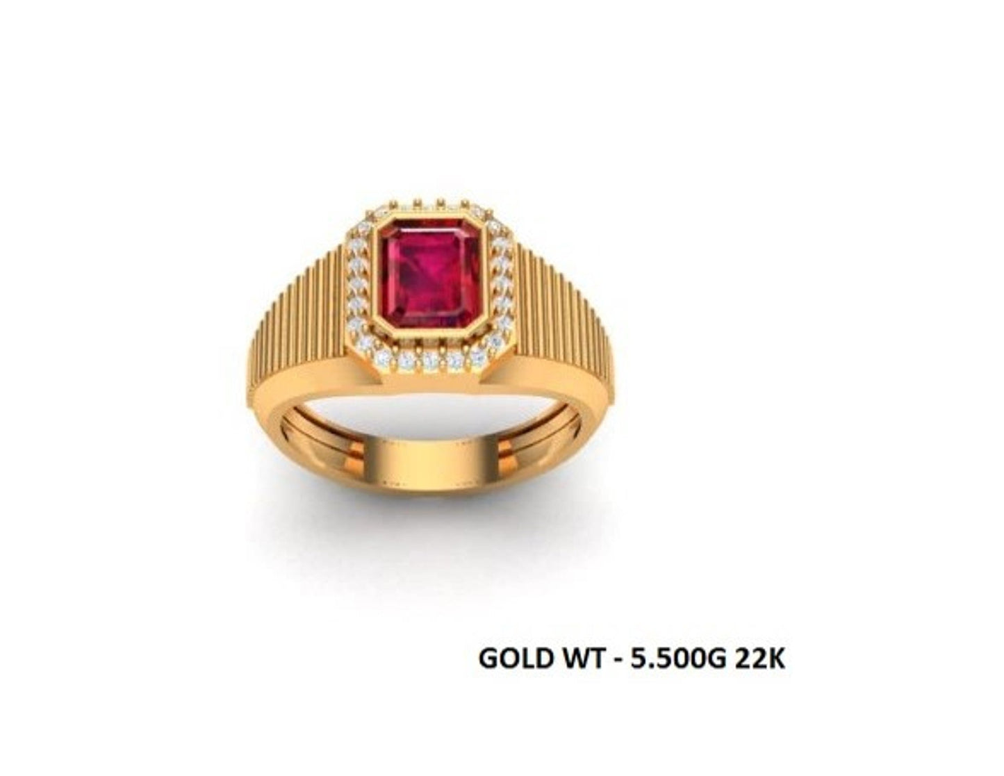 Casting Stone Ring #0234
