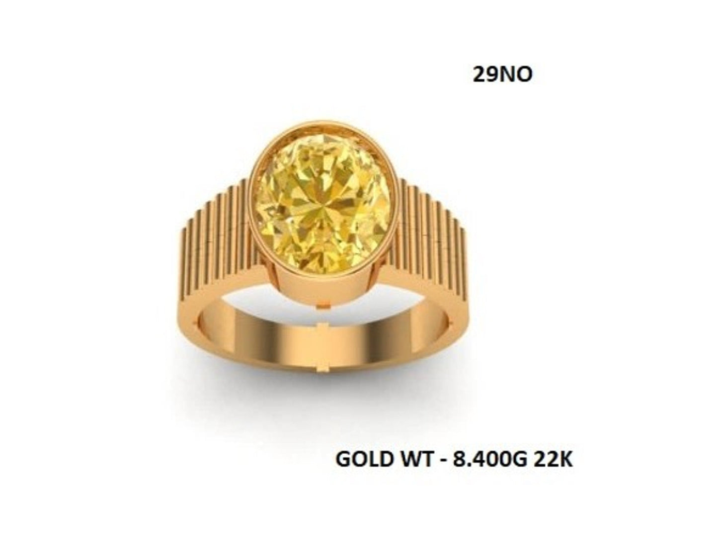 Casting Stone Ring #0239