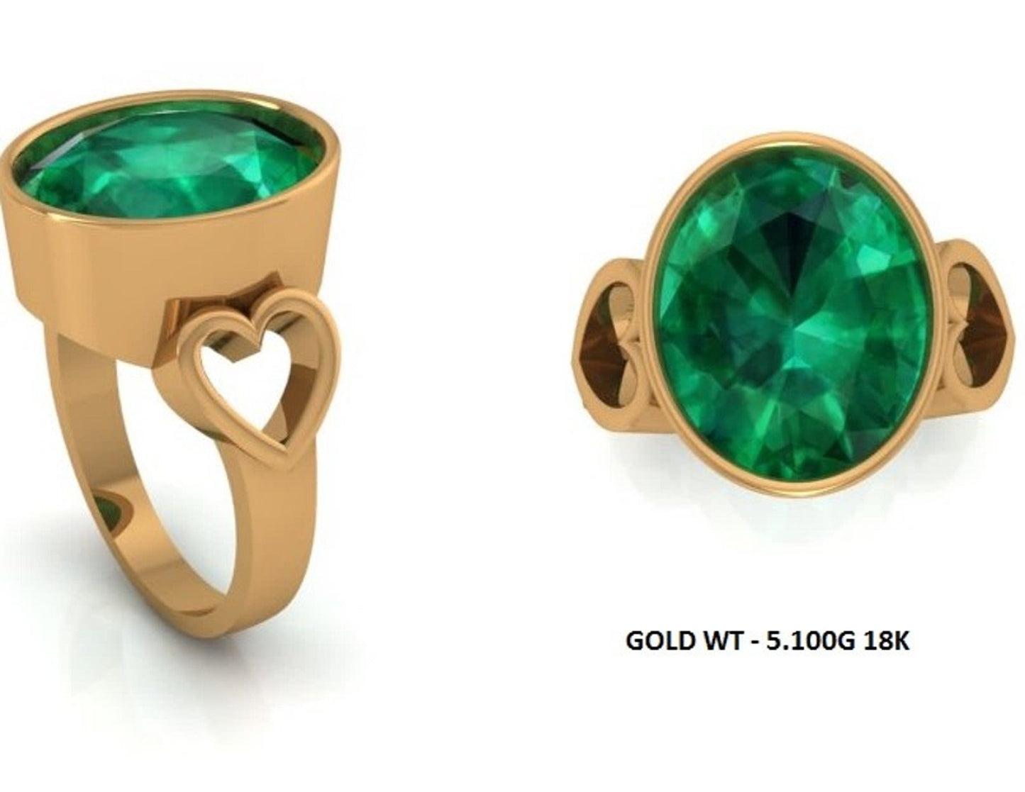 Casting Stone Ring #024