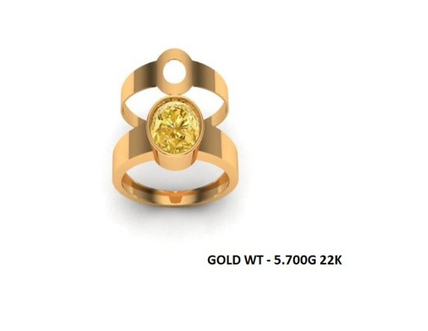 Casting Stone Ring #0243