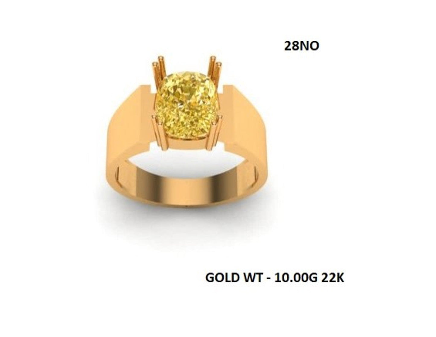 Casting Stone Ring #0245