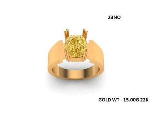 Casting Stone Ring #0246